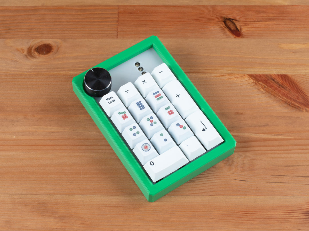 3D Printed RGB Hotswap Numpad v2
