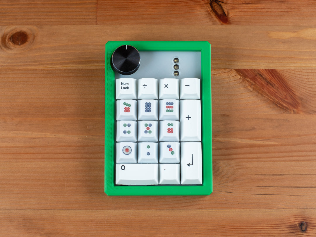 3D Printed RGB Hotswap Numpad v2