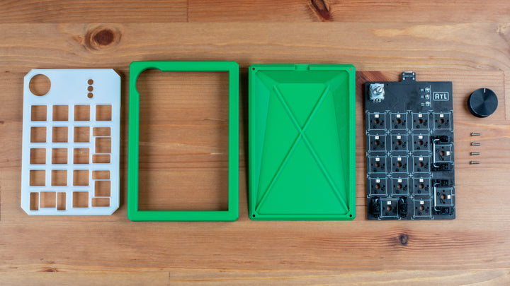 3D Printed RGB Hotswap Numpad v2