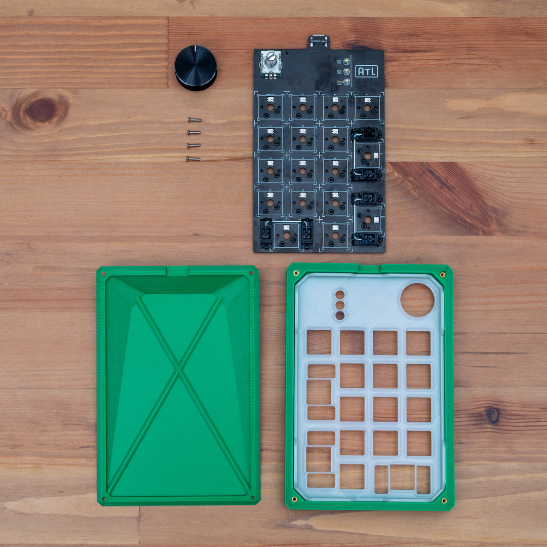 3D Printed RGB Hotswap Numpad v2
