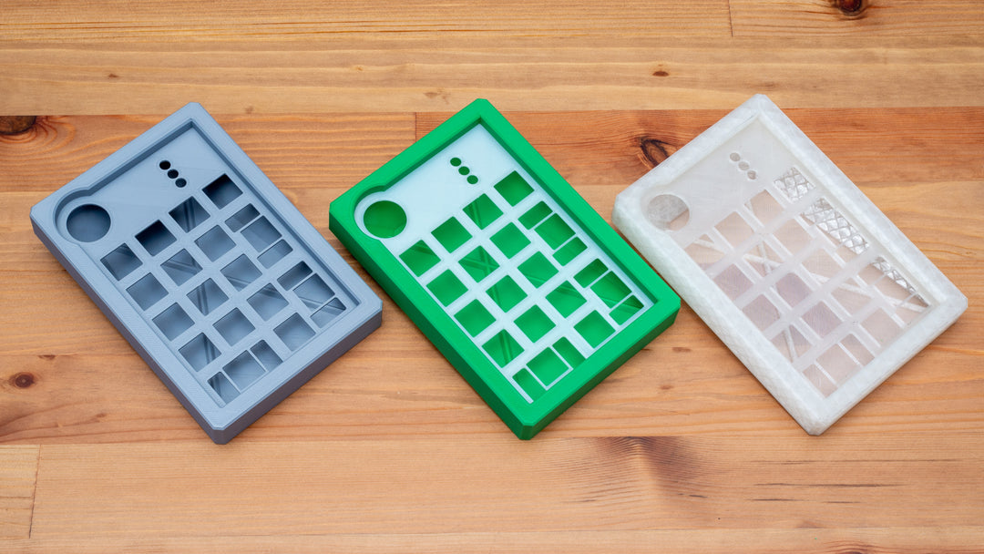 3D Printed RGB Hotswap Numpad v2