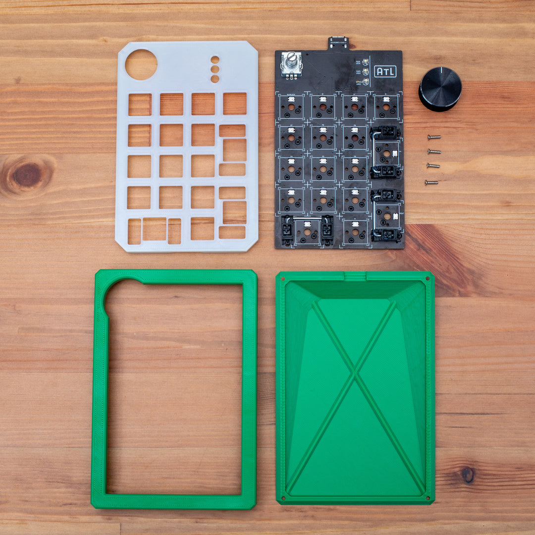3D Printed RGB Hotswap Numpad v2