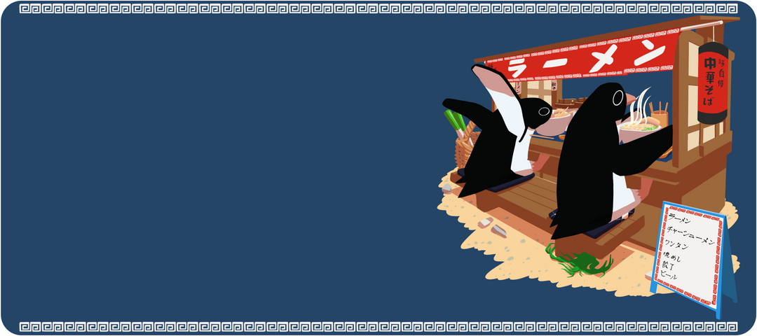 Penguin Deskmats by Art_of_Soos