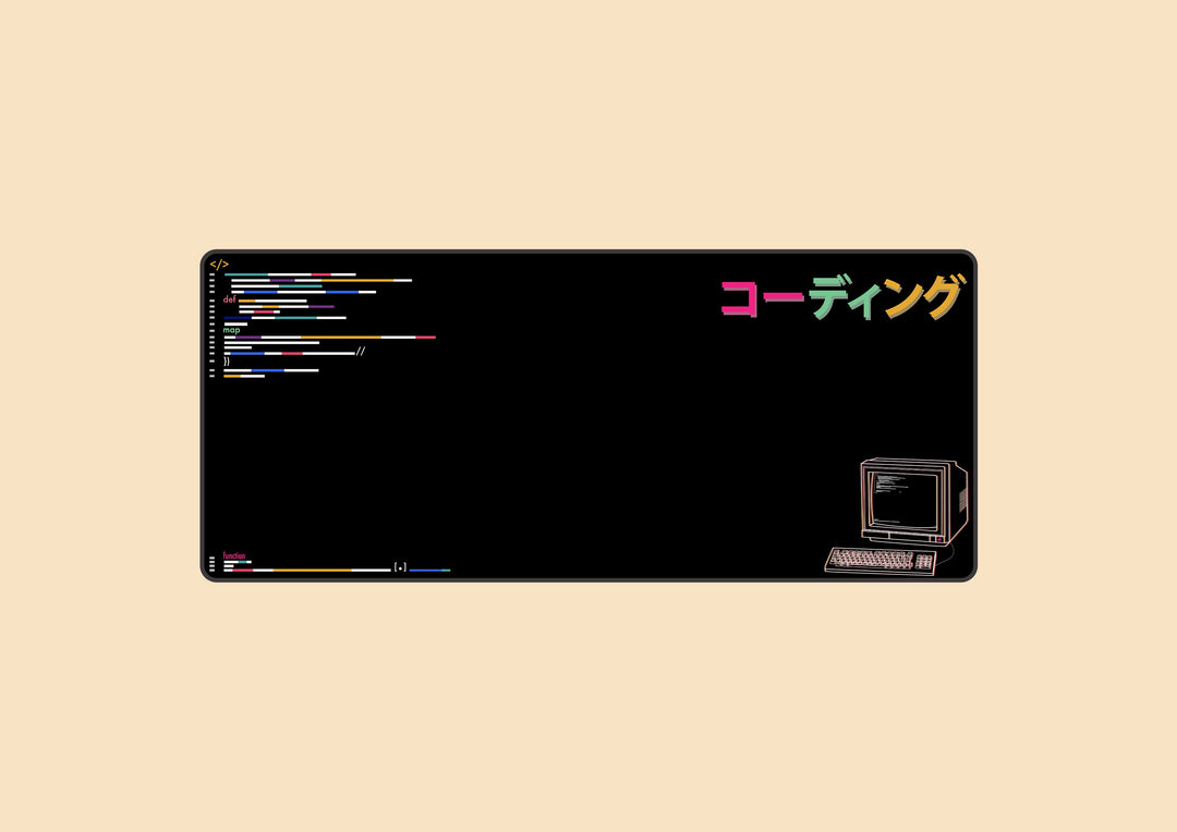 Coding and Wave Deskmats - B Stock