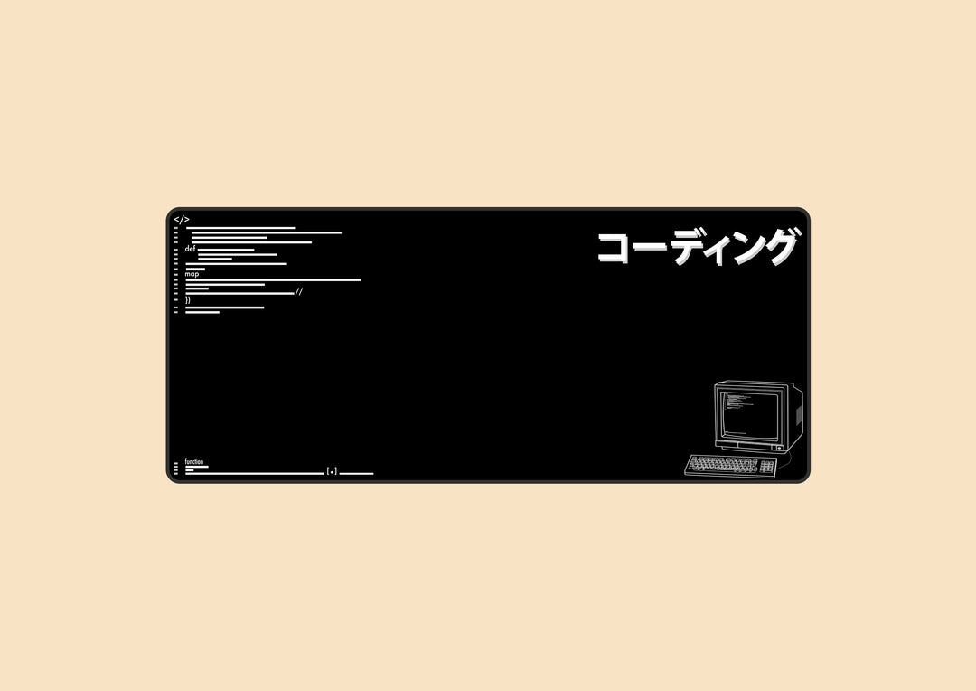 Coding and Wave Deskmats - B Stock