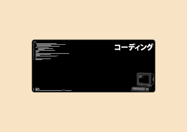 Coding and Wave Deskmats - B Stock